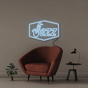 Jazz - Neonific - LED Neon Signs - 50 CM - Light Blue