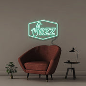 Jazz - Neonific - LED Neon Signs - 50 CM - Sea Foam