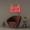 Joy Stick - Neonific - LED Neon Signs - 50 CM - Red