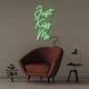 Just Kiss Me - Neonific - LED Neon Signs - 50 CM - Green