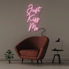 Just Kiss Me - Neonific - LED Neon Signs - 50 CM - Light Pink