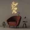 Just Kiss Me - Neonific - LED Neon Signs - 50 CM - Warm White