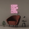 Keep Calm & Love - Neonific - LED Neon Signs - 50 CM - Light Pink