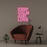 Keep Calm & Love - Neonific - LED Neon Signs - 50 CM - Pink