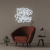 Keep Fighting - Neonific - LED Neon Signs - 50 CM - Cool White