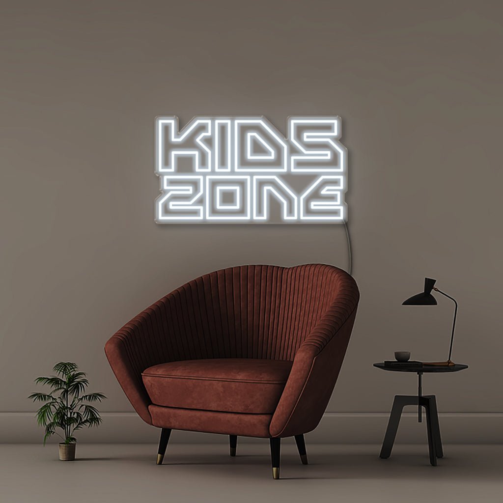Kids Zone - Neonific - LED Neon Signs - 50 CM - Cool White