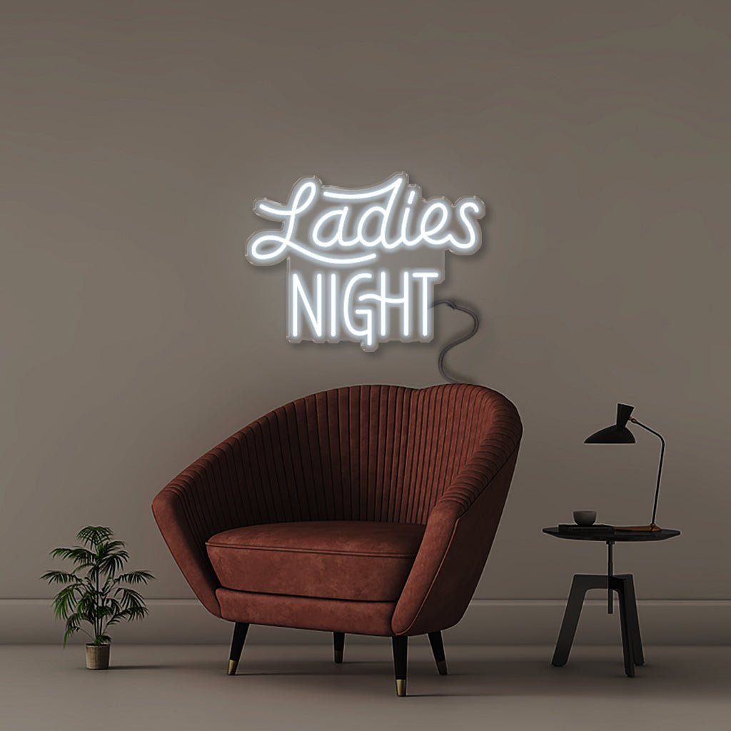 Ladies Night - Neonific - LED Neon Signs - 50 CM - Cool White