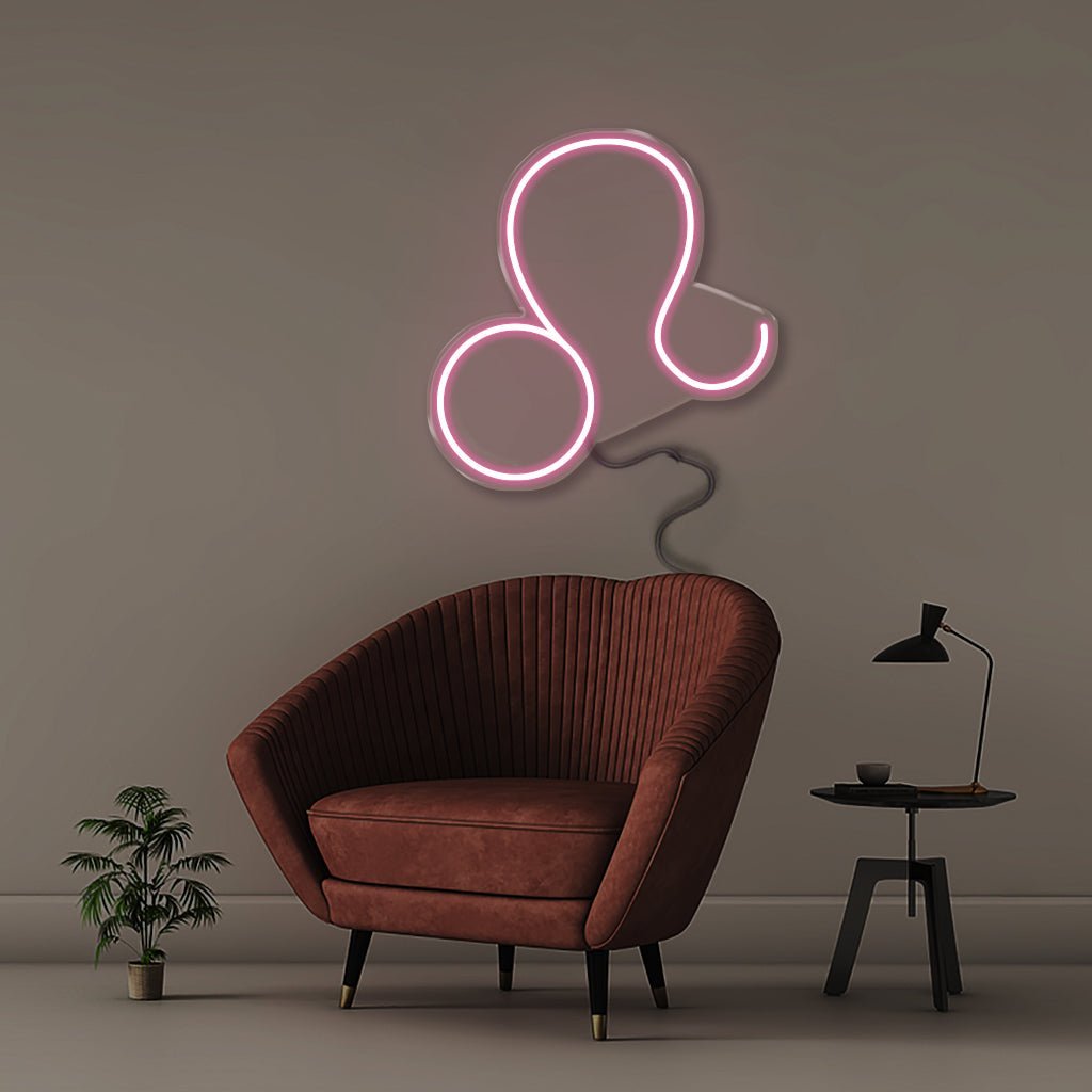 Leo - Neonific - LED Neon Signs - 50 CM - Light Pink