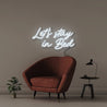 Let's Stay in Bed - Neonific - LED Neon Signs - 50 CM - Cool White