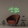 Let's Stay in Bed - Neonific - LED Neon Signs - 50 CM - Green