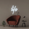 Life - Neonific - LED Neon Signs - 50 CM - Cool White