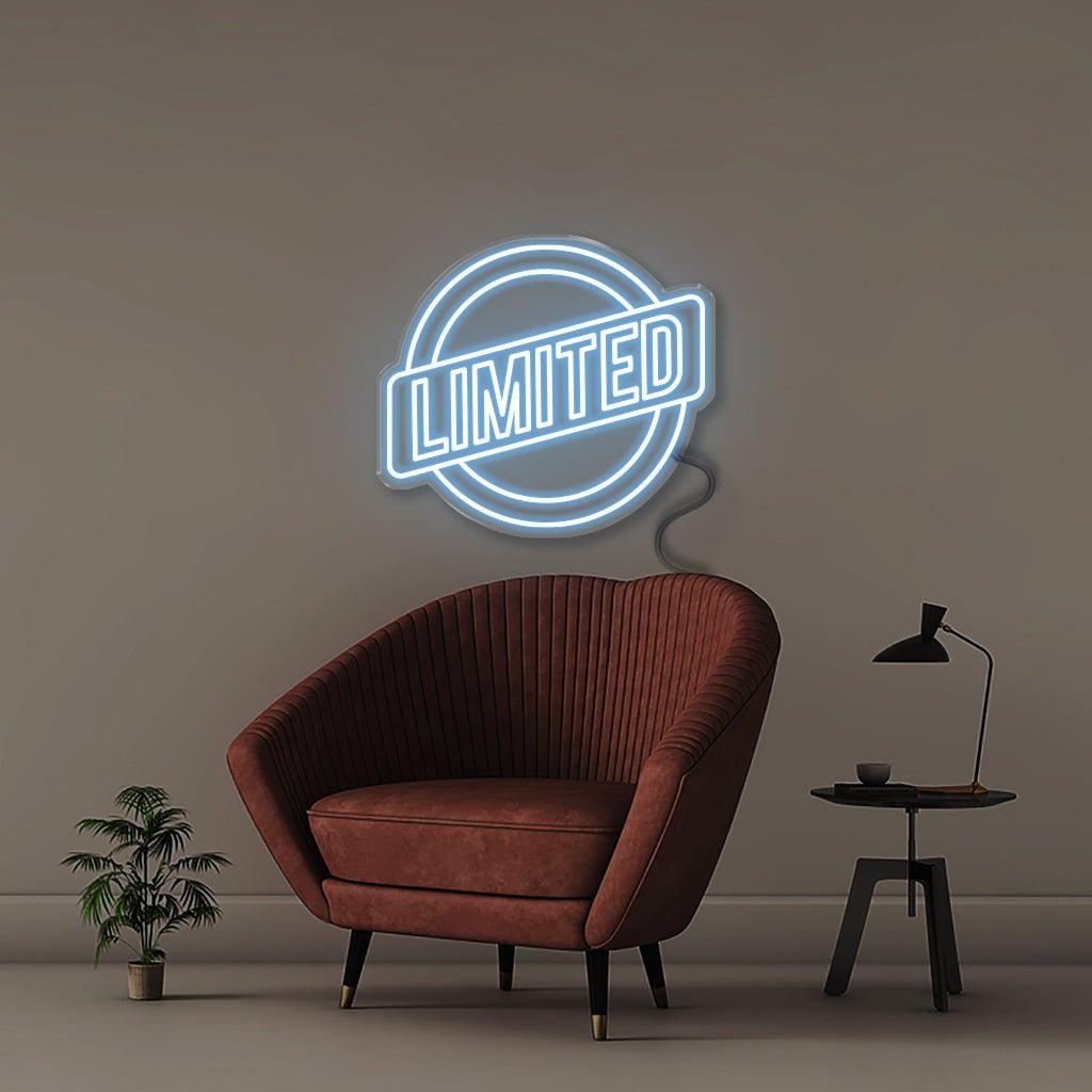 Limited - Neonific - LED Neon Signs - 50 CM - Light Blue