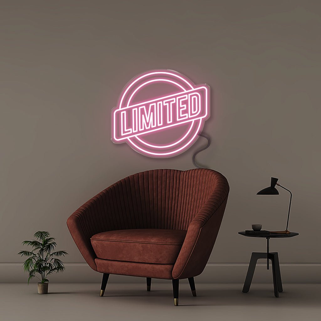 Limited - Neonific - LED Neon Signs - 50 CM - Light Pink
