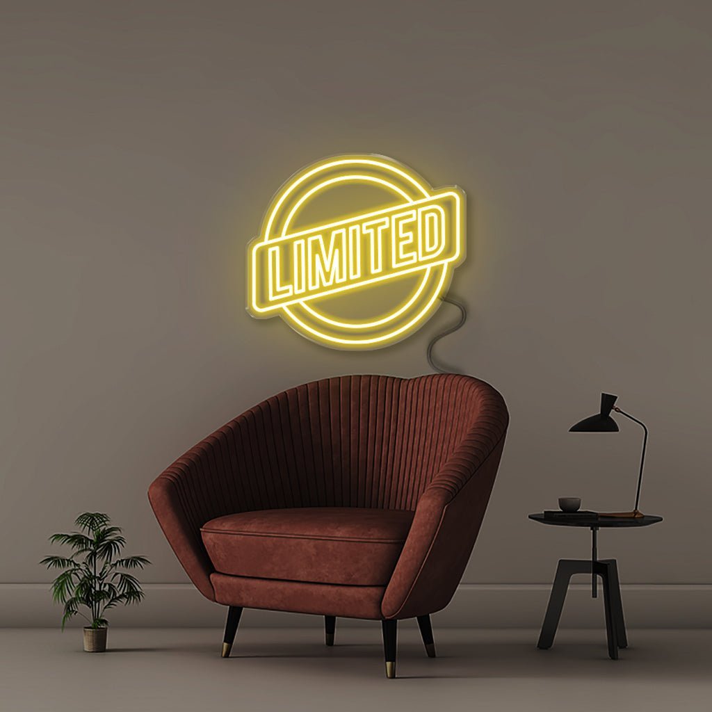 Limited - Neonific - LED Neon Signs - 50 CM - Yellow