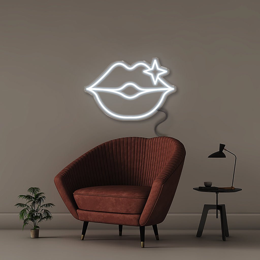 Lips - Neonific - LED Neon Signs - 50 CM - Cool white