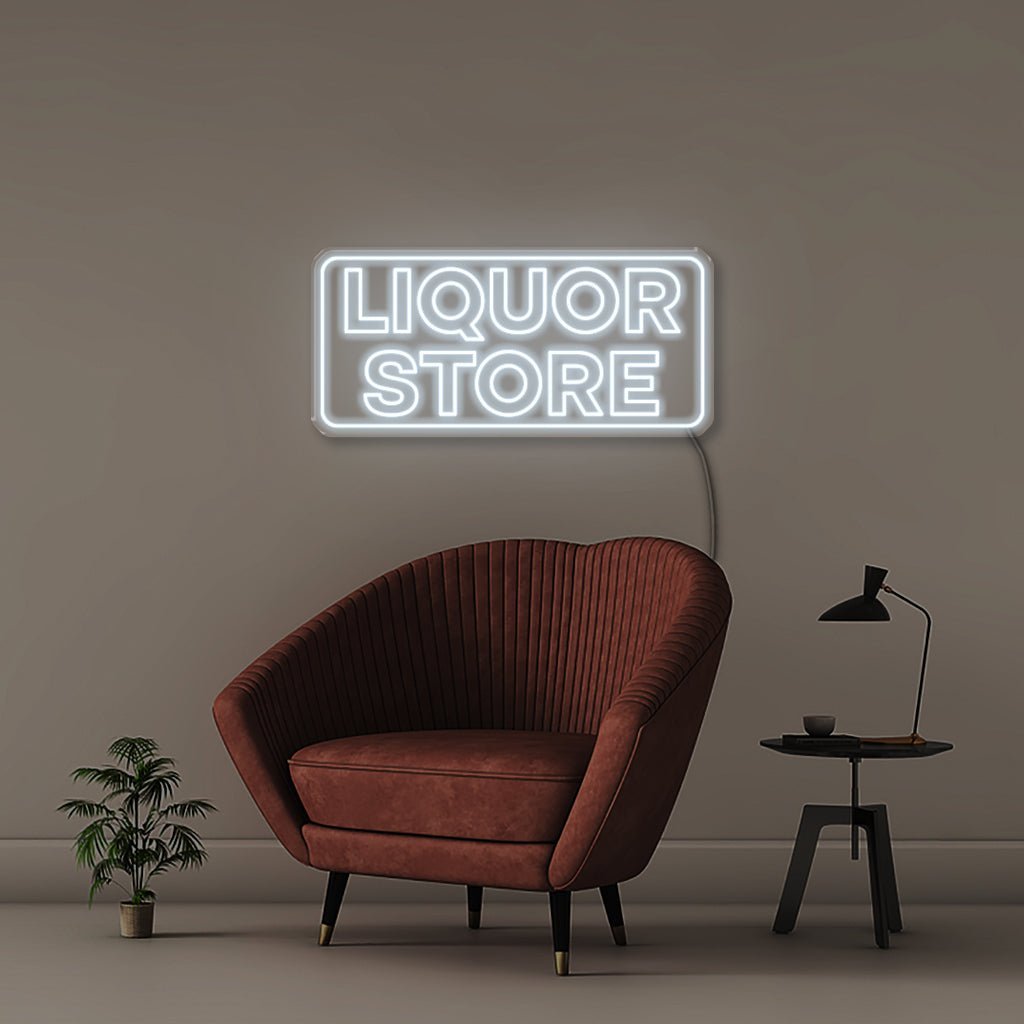 Liquor Store - Neonific - LED Neon Signs - 75 CM - Cool White