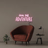 Live For Adventure - Neonific - LED Neon Signs - 50 CM - Light Pink