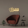 Live Streaming - Neonific - LED Neon Signs - 75 CM - Warm White