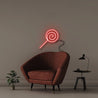 Lollipop 2 - Neonific - LED Neon Signs - 50 CM - Red