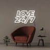 Love 247 - Neonific - LED Neon Signs - 50 CM - White