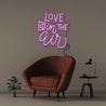 Love is in the Air - Neonific - LED Neon Signs - 50 CM - Purple