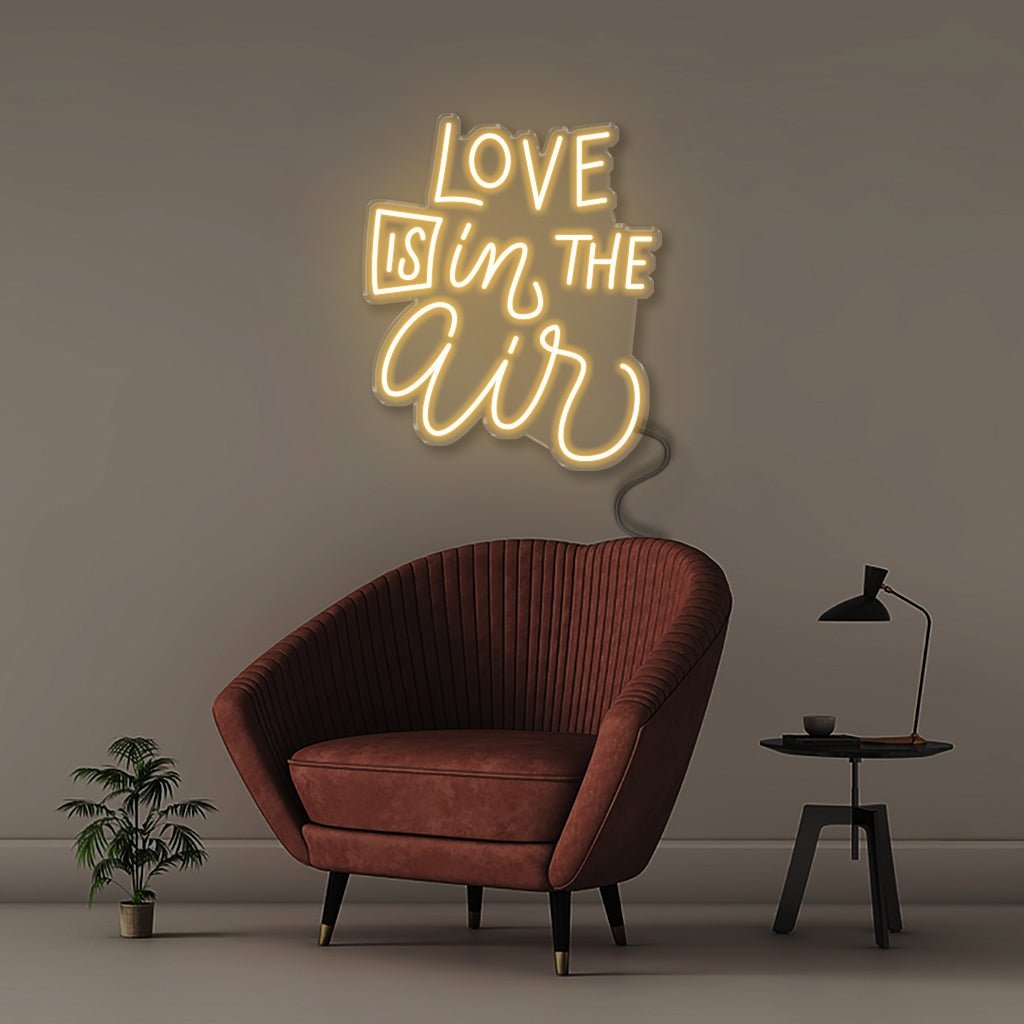Love is in the Air - Neonific - LED Neon Signs - 50 CM - Warm White