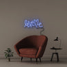 Love Me - Neonific - LED Neon Signs - 50 CM - Blue