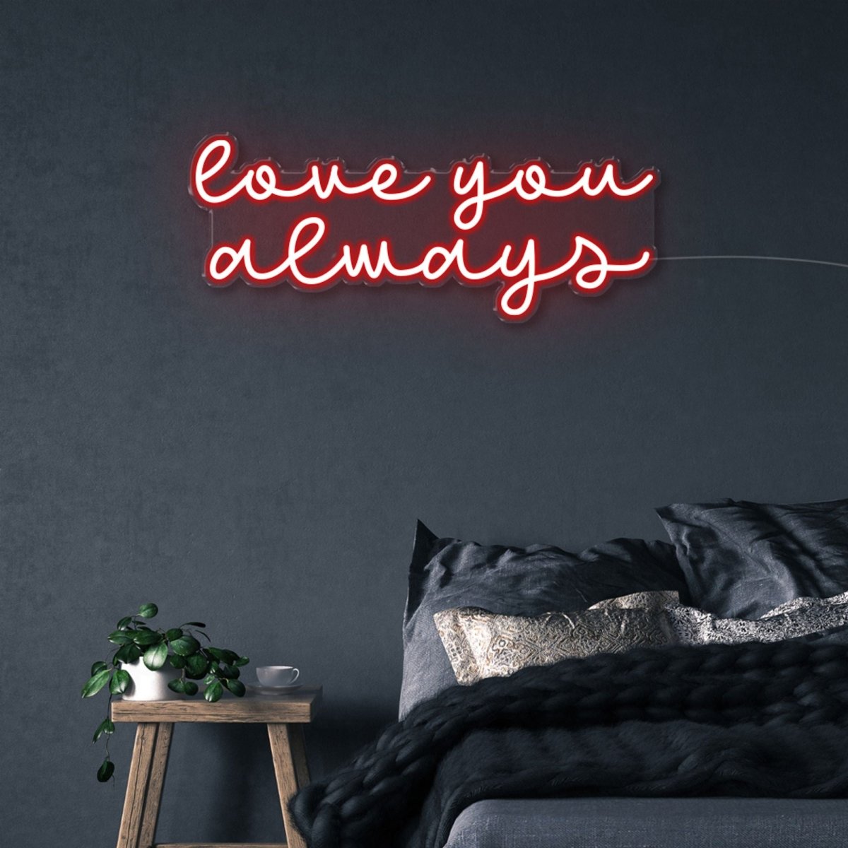Love you Always - Neonific - LED Neon Signs - 75 CM - Red