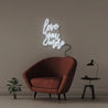 Love you more - Neonific - LED Neon Signs - 50 CM - Cool White