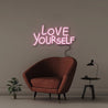 Love Yourself - Neonific - LED Neon Signs - 50 CM - Light Pink