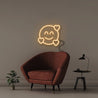 Loved Emoji - Neonific - LED Neon Signs - 50 CM - Orange