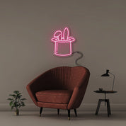 Magic Hat - Neonific - LED Neon Signs - 50 CM - Pink