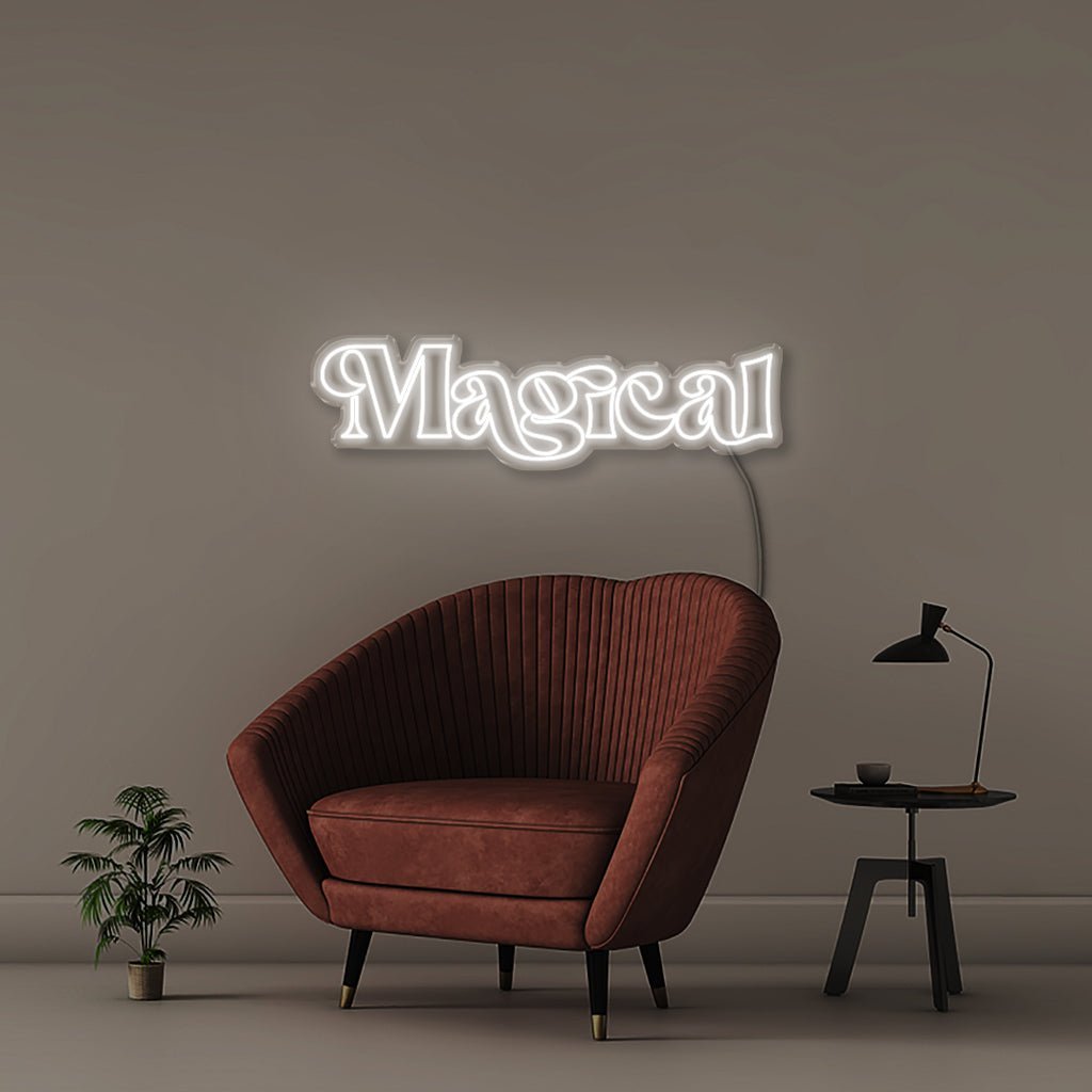Magical - Neonific - LED Neon Signs - 100 CM - White
