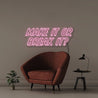 Make it or Break it - Neonific - LED Neon Signs - 50 CM - Light Pink