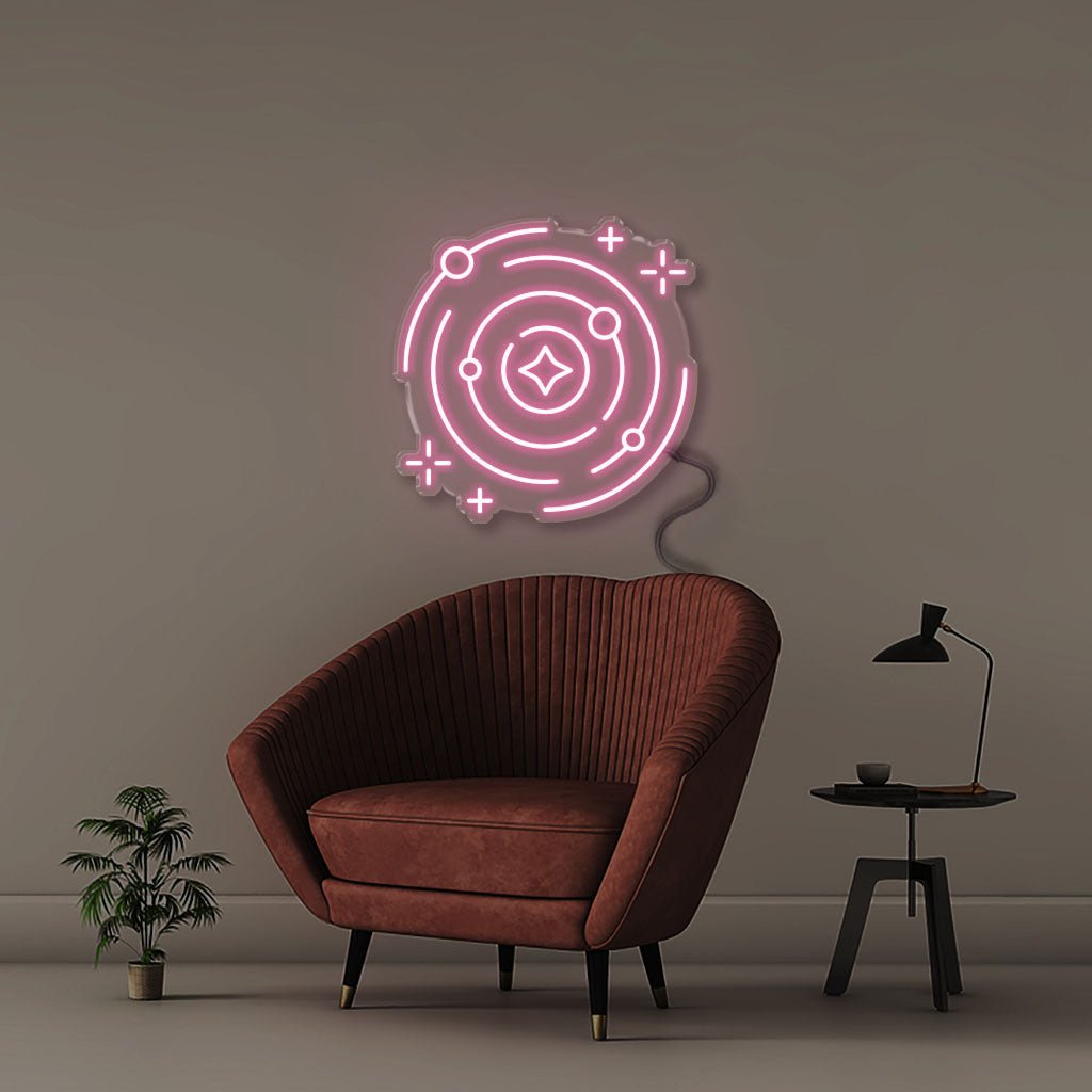 Milkyway - Neonific - LED Neon Signs - 50 CM - Light Pink