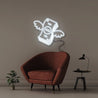 Money Fly - Neonific - LED Neon Signs - 100 CM - Cool White