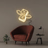 Money Fly - Neonific - LED Neon Signs - 100 CM - Warm White