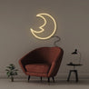 Moon - Neonific - LED Neon Signs - 50 CM - Warm White