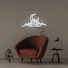 Moon Over Mountain - Neonific - LED Neon Signs - 75 CM - Cool White