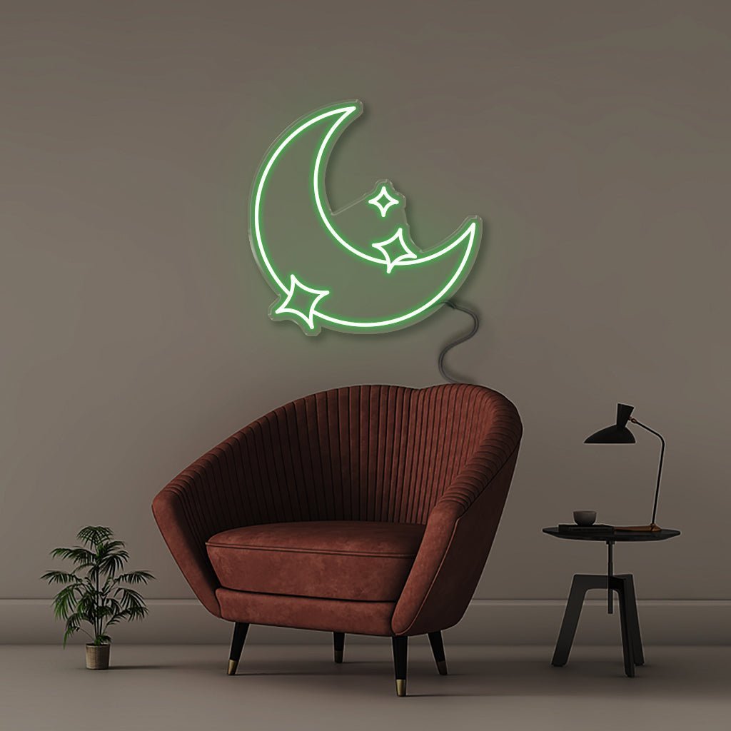 Moonstar - Neonific - LED Neon Signs - 50 CM - Green