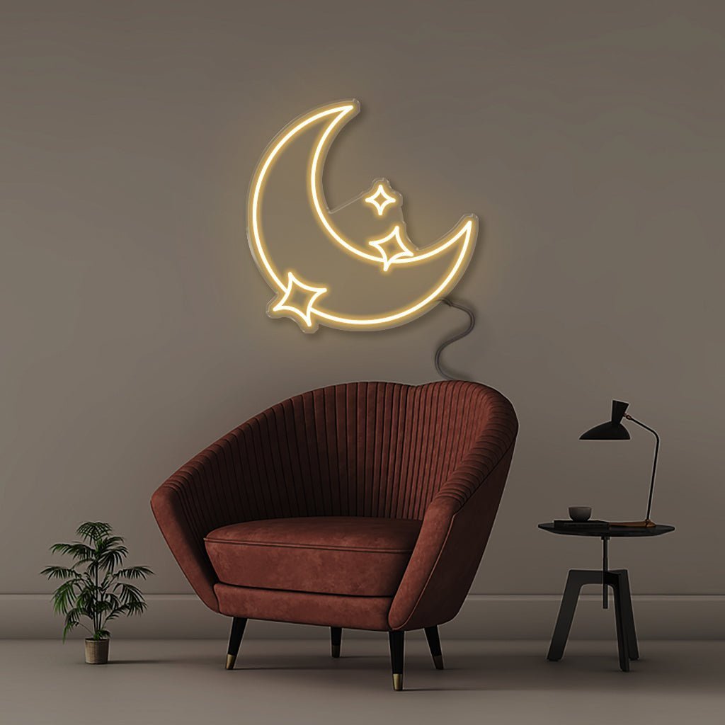 Moonstar - Neonific - LED Neon Signs - 50 CM - Warm White