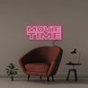 Movie time - Neonific - LED Neon Signs - 50 CM - Pink