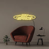 My Space - Neonific - LED Neon Signs - 75 CM - Yellow