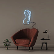 Naked - Neonific - LED Neon Signs - 50 CM - Light Blue