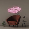 Neon Classic Car 2 - Neonific - LED Neon Signs - 100 CM - Light Pink