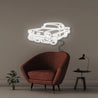 Neon Classic Car 2 - Neonific - LED Neon Signs - 100 CM - White