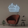 Neon Cupcakes - Neonific - LED Neon Signs - 50 CM - Light Blue