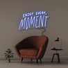 Neon Enjoy every moment - Neonific - LED Neon Signs - 50 CM - Blue