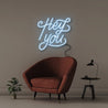 Neon Hey You! - Neonific - LED Neon Signs - 50 CM - Light Blue