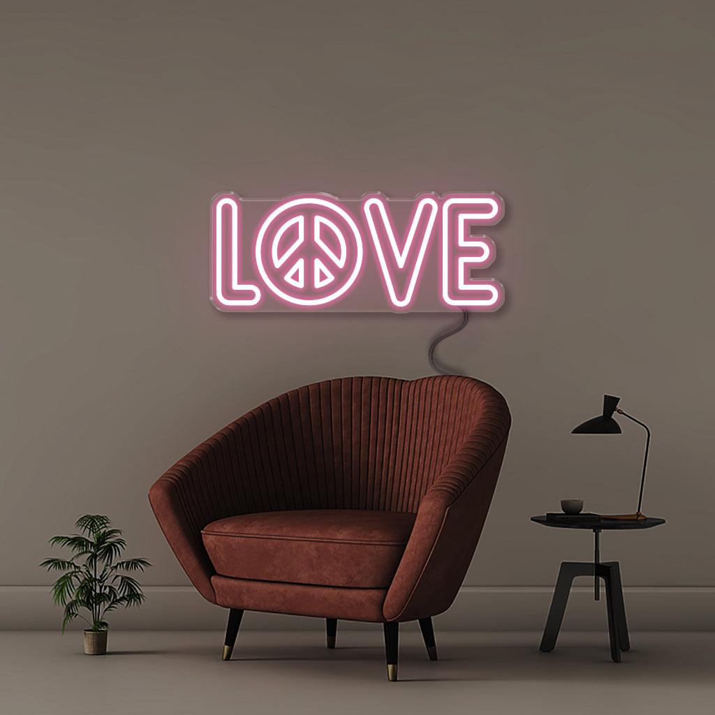 Peace and Love - NEONIFIC